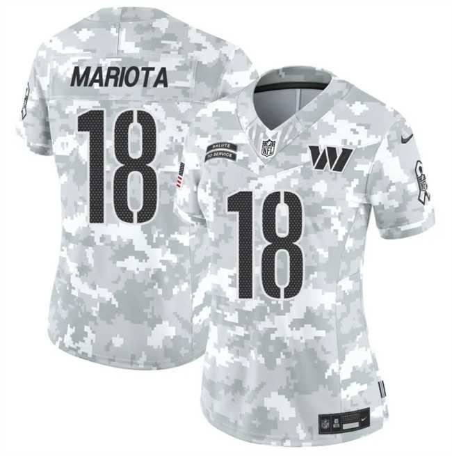 Women's Washington Commanders #18 Marcus Mariota 2024 F.U.S.E Arctic Camo Salute To Service Jersey Dzhi,We sell and wholesale Women's Washington Commanders #18 Marcus Mariota 2024 F.U.S.E Arctic Camo Salute To Service Jersey Dzhi on line form chian!
